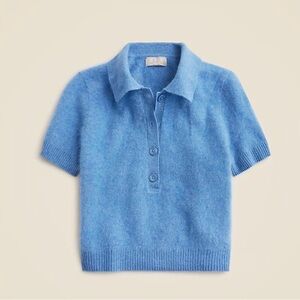 Jcrew Brushed Polo Cashmere sweater